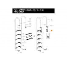 Закладной стакан лестницы Emaux 89070101/Е120101