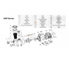 Прокладка-кольцо d17*2.4 насоса Mayer Schwimmbad LX F02010025