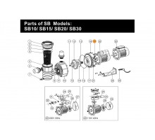 Манжета вала электродвигателя насоса SB Emaux (02011096)
