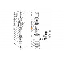 Рабочее колесо насоса Q7503/Q5003 Mayer Schwimmbad LX A03050378