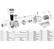 Шпонка рабочего колеса насоса SLP/WLP Mayer Schwimmbad LX J62010008