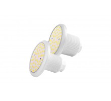 Прожектор встр. рамка белая 1 1/2 (9Вт/12В) LED RGB WAKING HJ-FG-PC94-1,5