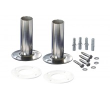 Адаптер из нерж. ст. для установки лестниц на борт бассейна Flexinox (87100061) (компл.2шт.)