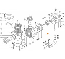 Крыльчатка насоса KAN-750 Kripsol RKN 132.A/RBH0007.22R/RPUM0013.25R