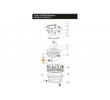 Сальник для герметизации кабеля прожектора E-Lumen Compact-N и TL-1C Emaux 89041604/Е040710