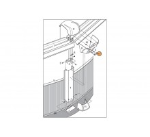 Комплект заглушек декоративных (6шт.) б-на J-4000 (овал, круг) 1490523