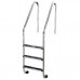 Лестница 3 ступени (ш.б.) Flexinox STANDARD AISI-316 для бассейна