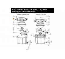 Рамка лицевая к прожектору (300Вт/12В) (плитка) Emaux UL-P300 (Opus) (01051067)