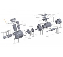 Муфта с крышкой префильтра насоса HFC 02 ( компл.) Happy Pump