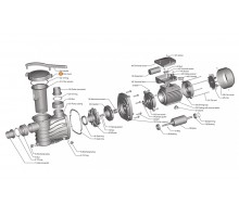 Муфта уплотнения крышки префильтра насоса HFC 03 Happy Pump