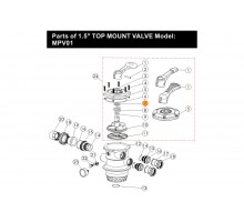 Шайба скольжения клапана переключения режимов 6-ти поз. вент  Emaux MPV-01-007