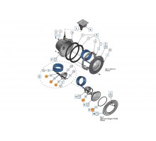 Крышка контактов лампы прожектора с муфтой и комплектом прокладок Pahlen  (633302)