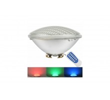 Лампа  прож. пласт.с рамк. из нерж. ст.(16Вт/12В)с LED-эл.(цветн)Emaux LED-NP300-S 04011045/08040023