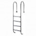 Лестница 4 ступени (у.б.) откидывающаяся Flexinox (87160040) для бассейна
