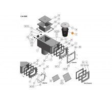 Фильтр грубой очистки к скиммеру из нерж. стали Pahlen (51245/631010)