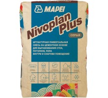 NIVOPLAN GREY PLUS выравнивающая смесь,25 кг