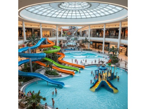 Аквапарк для ТРЦ под ключ — цена от 15 млн ₽