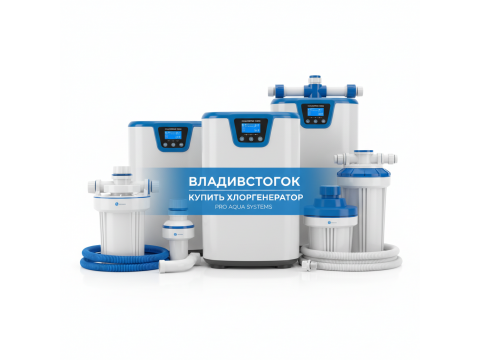 Хлоргенераторы для бассейна купить в Владивосток - обзор 2026