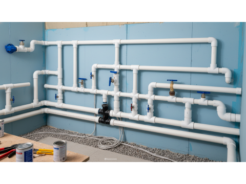 ПВХ трубы и фитинги для бассейна: полное руководство по выбору и монтажу 2026