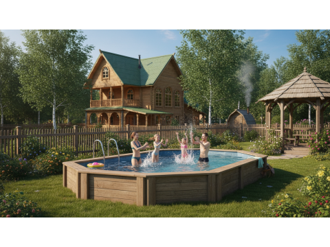 Какой объем бассейна нужен семье: формула расчета