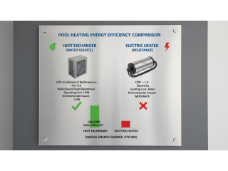 Теплообменник vs электронагреватель для бассейна: что выгоднее