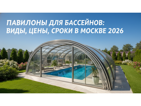 Павильоны для бассейнов: виды, цены, сроки в Москве 2026