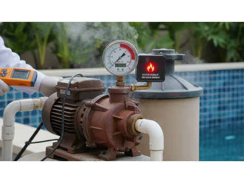 Почему греется насос фильтра для бассейна? Проверка системы