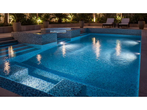 Освещение для бассейна: как подобрать, типы, мощность, цвета и разница технологий 2026