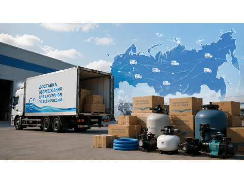 Доставка оборудования для бассейна по России | Kupi-bassein.ru