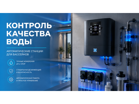 Автоматическая станция контроля качества воды в бассейне: параметры, цена | Как выбрать