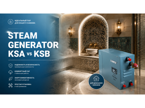 Парогенератор для частного дома: KSA vs KSB серия, отличия