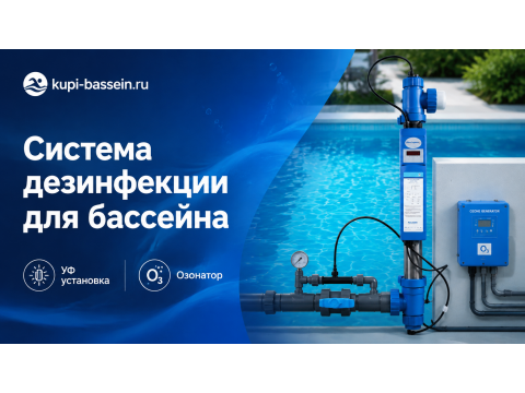 Система дезинфекции для бассейна: купить, цена в Москве