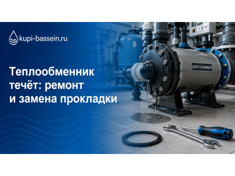 Теплообменник течёт: причины, ремонт прокладки и замена