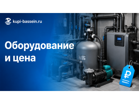 Сколько стоит оборудование для бассейна: комплект, цена в Москве