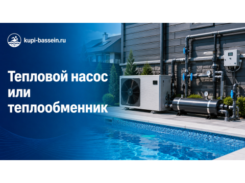Тепловой насос или теплообменник для бассейна: что лучше, выбираем подогрев