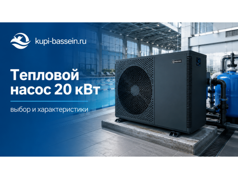 Тепловой насос для бассейна 20 кВт: выбор, характеристики