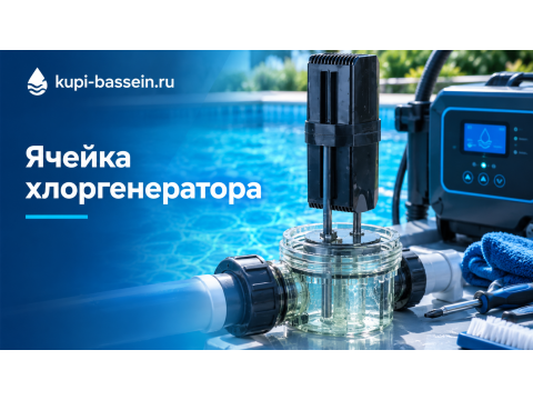 Ячейка хлоргенератора: замена, промывка, цена