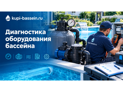 Диагностика оборудования бассейна: чек-лист и порядок проверки