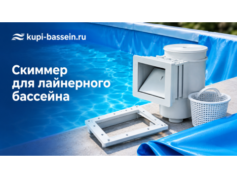 Скиммер для лайнерного бассейна: выбор, монтаж, цена