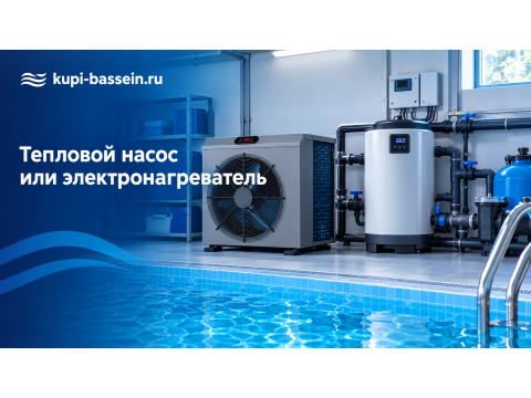 Тепловой насос или электронагреватель: что выбрать для бассейна