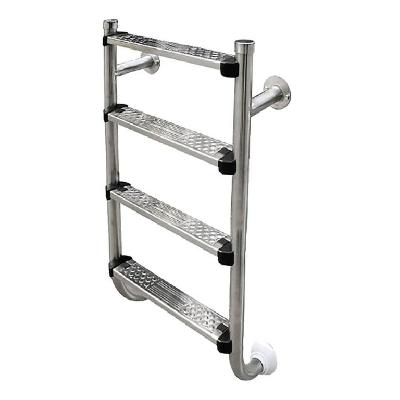 Лестница без поручней 4 ступени Flexinox ESC PT AISI-316 (8 - kupi-bassein.ru