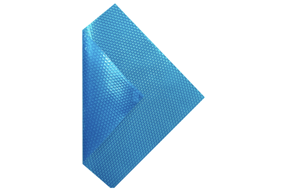 Покрывало плавающее 7.3х3.7 м (овал) голубое 400 мкм