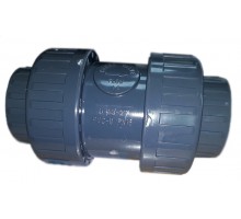 Обратный клапан 2-муфтовый пружинный d63 PN10