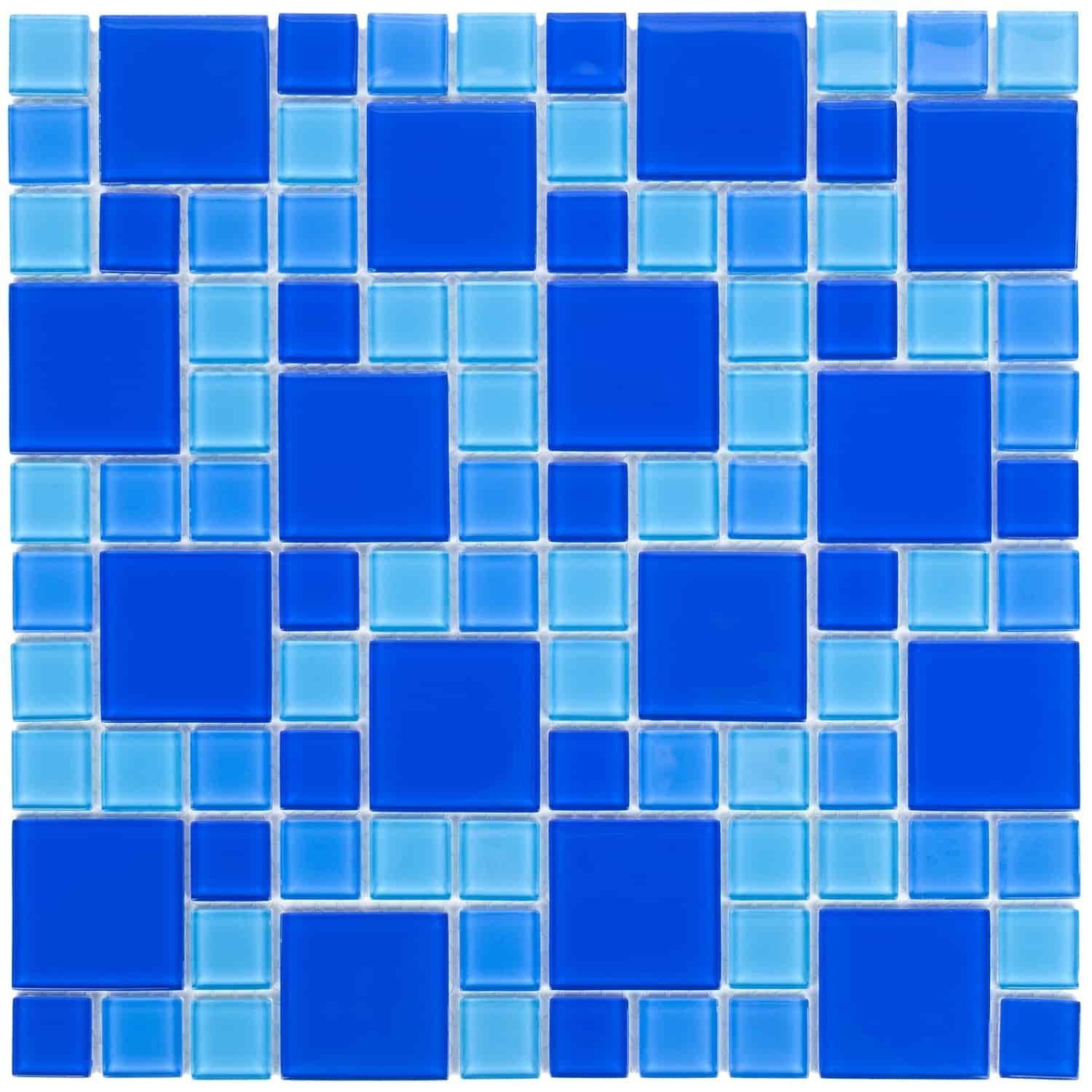 Мозаика Aquaviva Cristall Dark Blue