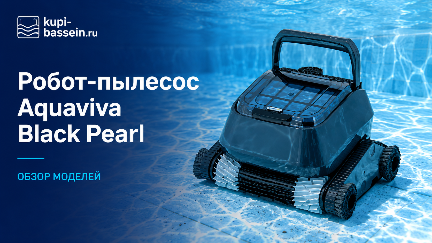 Робот-пылесос Aquaviva Black Pearl