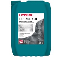 Добавка латексная к штукатурке IDROKOL X20-м канистра 20 л для бассейна