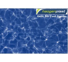 Плёнка ПВХ Haogenplast Galit NG Cool Sparks тёмный мрамор