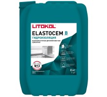 Гидроизоляция ELASTOCEM А+Б компонент B канистра 8 л для бассейна