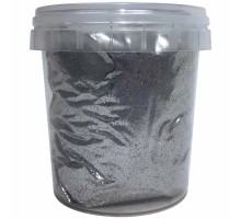 Цветная металлизированная добавка Kerateks Glitter серебро 75 гр для бассейна